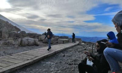 Nemrut Dağ Batı Terası Gün Batımı