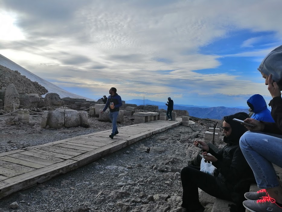 Nemrut Dağ Batı Terası Gün Batımı