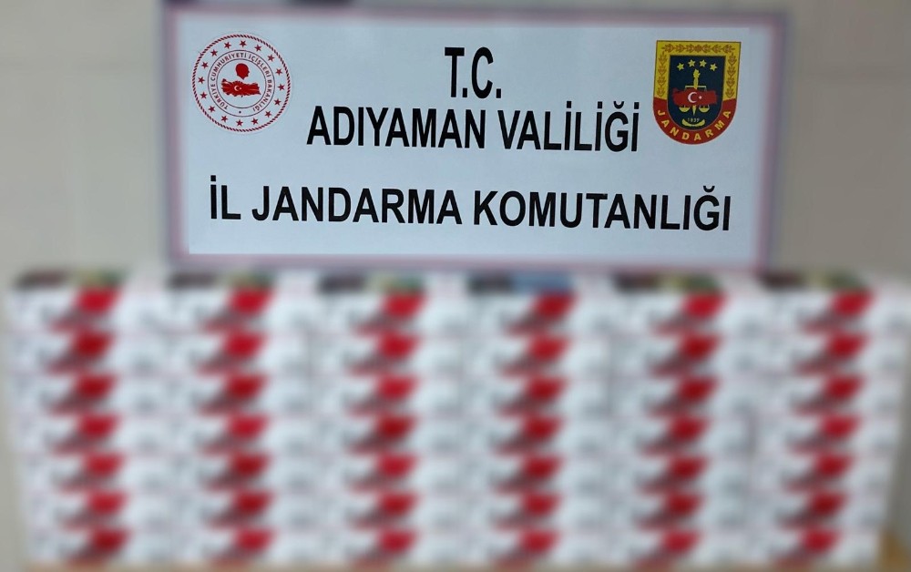Şüpheli araçtan bandrolsüz makaronlar ele geçirildi