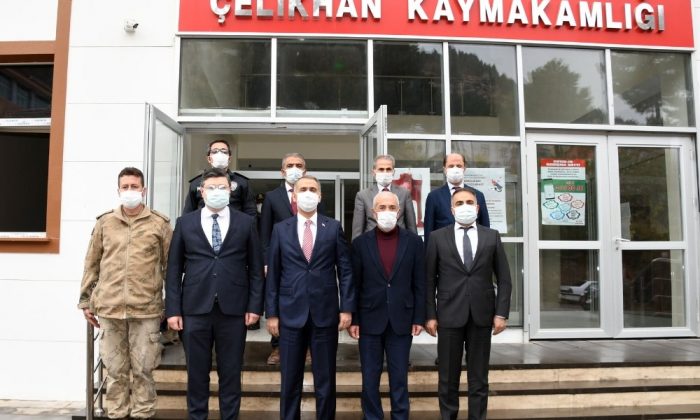 Vali Çuhadar, Çelikhan ilçesini ziyaret etti