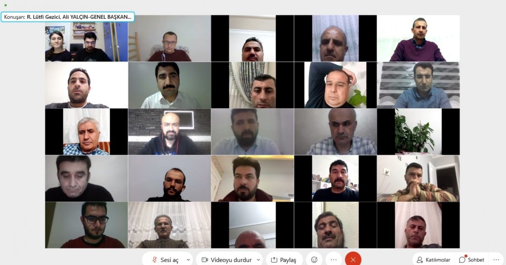 Eğitim Bir Sen Adıyaman Şubesi İşyeri Temsilcileri Toplantısı Yapıldı