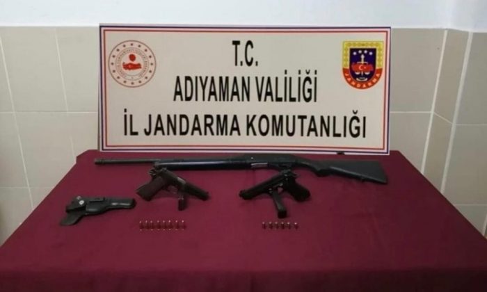 Jandarma silah ele geçirdi
