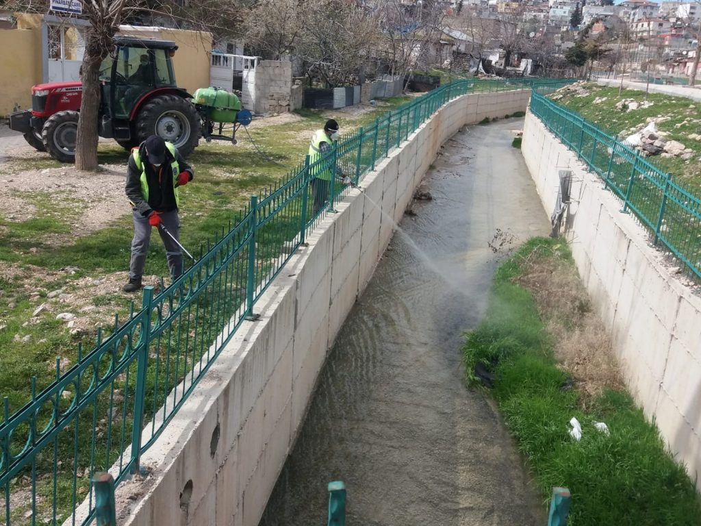 Besni’de haşere ile mücadele başladı