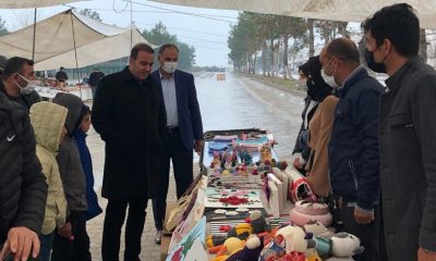 Samsat’ta semt pazarı kuruldu