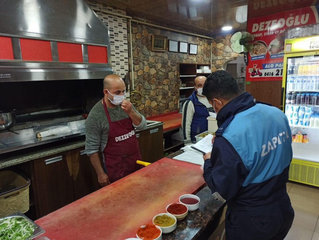 Adıyaman’da korona virüs denetimleri sürüyor
