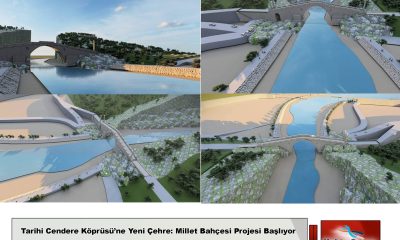 Tarihi Cendere Köprüsü’ne Yeni Çehre: Millet Bahçesi Projesi Başlıyor