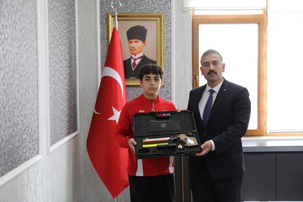 Avrupa şampiyonu Mehmet Ali Kaya’ya anlamlı tebrik